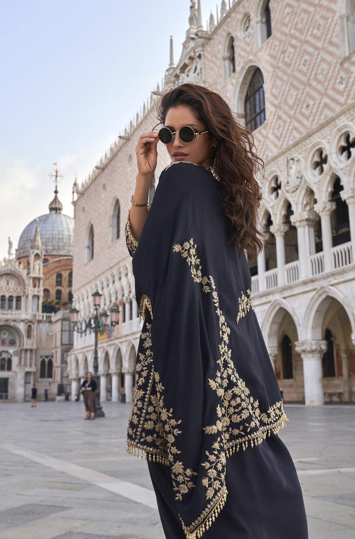 night out partywear trendy outfit with embellishments