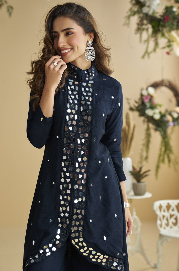 celeb style designer jacket and culotte suit