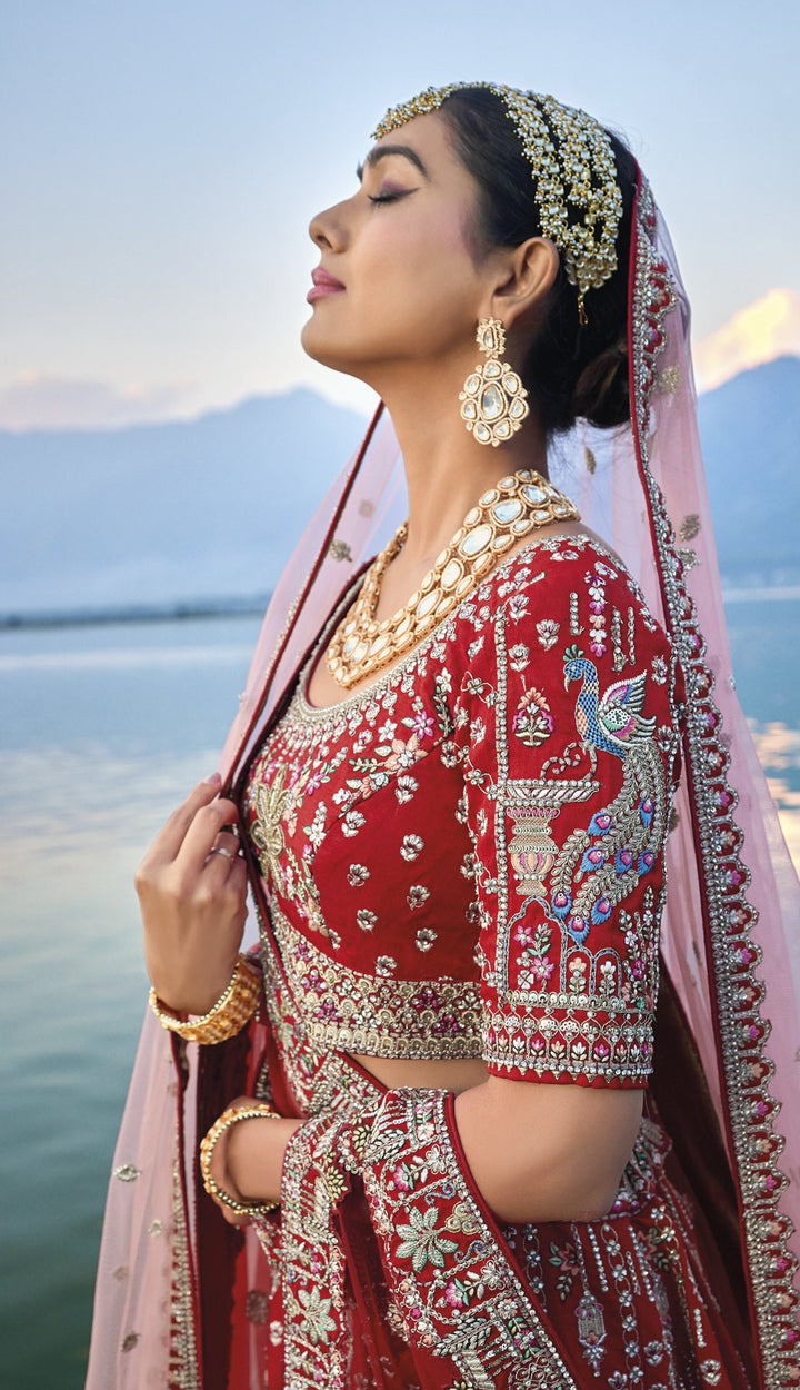 sangeet wear ethnic rajasthani dress