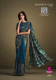 Evening Partywear Silk Fusion Sequined Sari