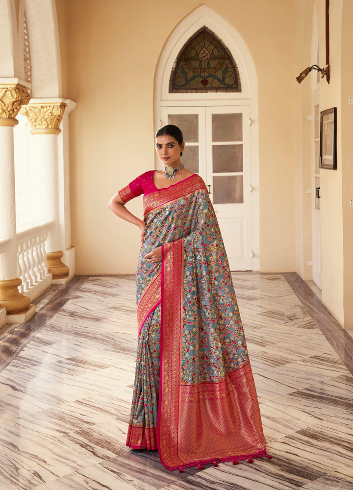 Shaadi Wear Designer Silk Saree - Fashion Nation