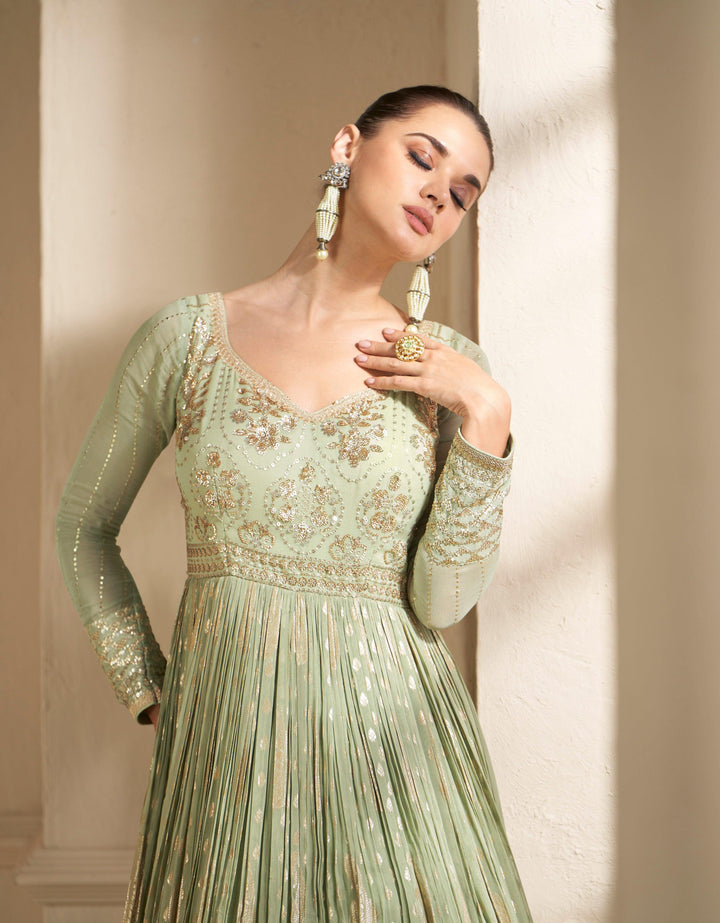 Engagement Wear Anarkali Gown - Fashion Nation