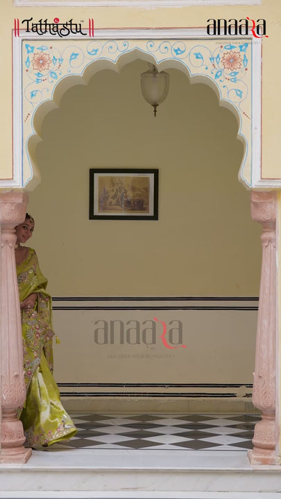 indian wedding wear sari video by tathastu anaara