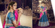Attractive Nakkashi NAK4159 Bridal Blue Satin Silk Pink Georgette Lehenga Choli - Fashion Nation
