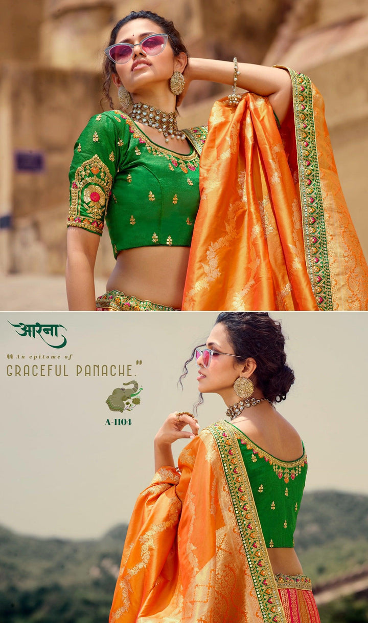 Geet Sammelan Special Designer Lehenga Choli - Fashion Nation