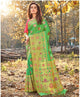 Indian Fashion Green Weaving Silk Classy Saree with Blouse by Fashion Nation