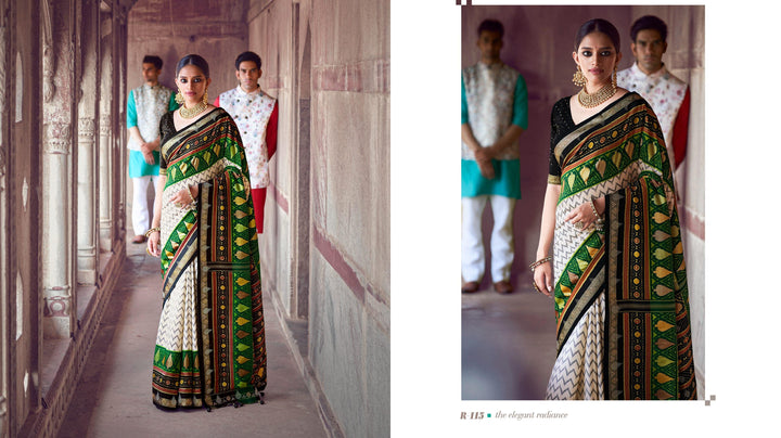 Sagaai Special Traditional Patola Saree - Fashion Nation