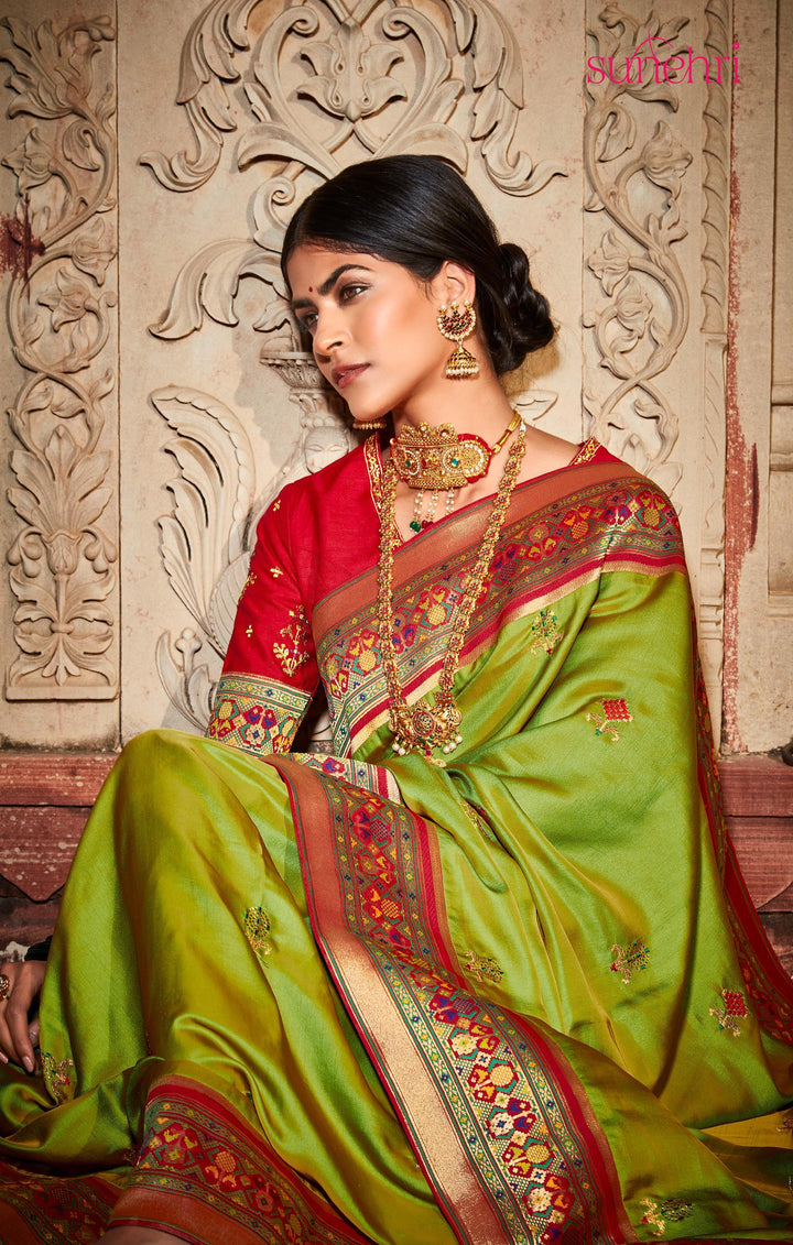 Festive Wear Designer Silk Saree - Fashion Nation