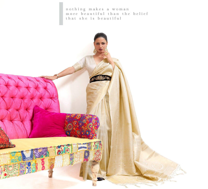 Afternoon Functions Wear Designer Traditional Saree - Fashion Nation