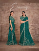 Sagaai Party Wear Designer Saree for Online Sales by FashionNation