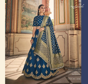 Marriage Wear Nakkashi Designer Lehenga Choli by Fashion Nation