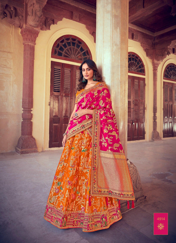 Haldi Party Wear Festive Lehenga Choli - Fashion Nation