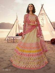 Engagement Wear Designer Lehenga Choli for Online Sales by Fashion Nation
