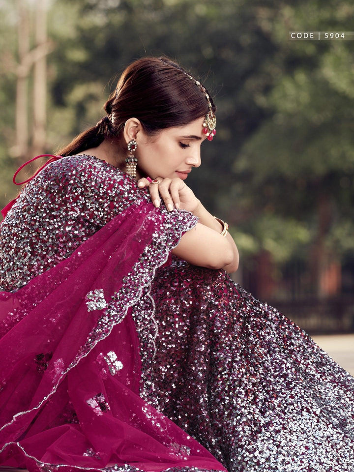 Sangeet Special Designer Fashionable Shaded Lehenga Choli - Fashion Nation