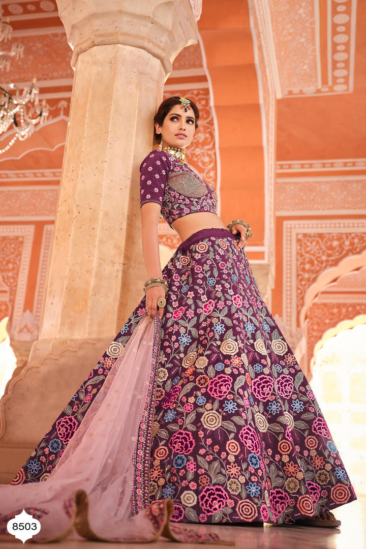 Evening Party Wear Designer Lehenga Set - Fashion Nation