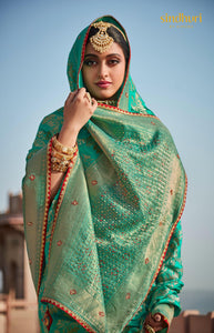Engagement Wear Designer Silk Saree
