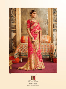 Sangeet Special Silk Embroidered Saree