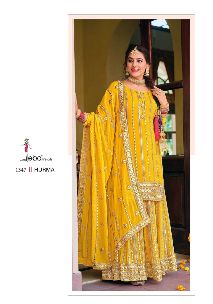 Haldi Special Designer Sharara Suit - Fashion Nation