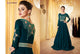 Pretty Indo Western LD8110 Blue Georgette Silk Anarkali Gown - Fashion Nation