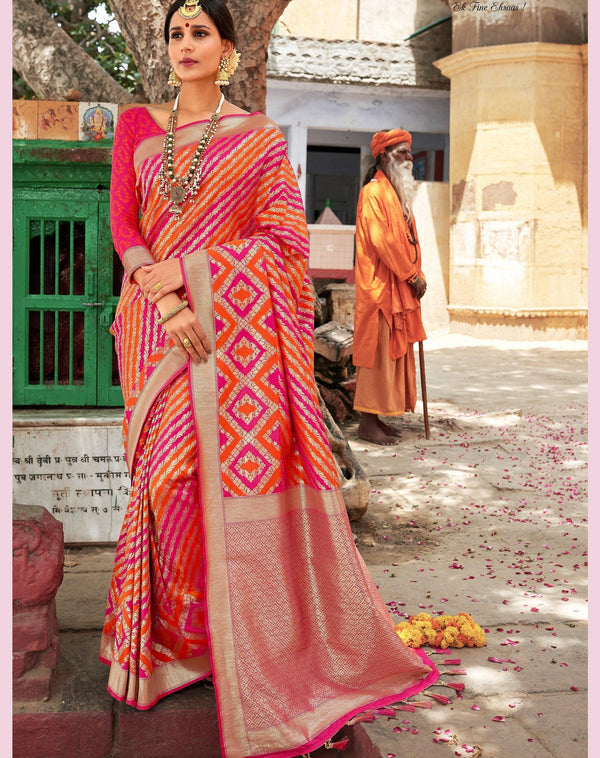 Marriage Functions Wear Designer Saree - Fashion Nation