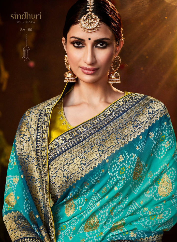 Evening Party Wear Classic Silk Saree - Fashion Nation