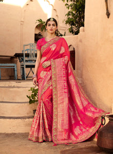 Reception Party Wear Designer Saree