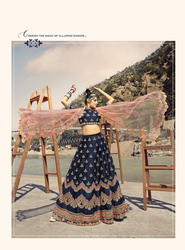 Reception Wear Designer Lehenga Choli - Fashion Nation