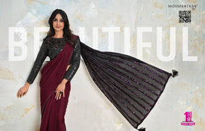 Evening Party Wear Pre-Stitched Saree