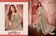 Fantastic MAH10807 Cocktail Wear Beige Grey Weaving Silk Lycra Net Ruffled Saree - Fashion Nation