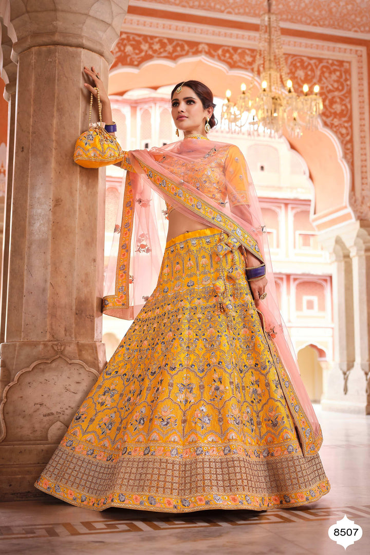 Haldi Function Wear Lehenga Choli - Fashion Nation