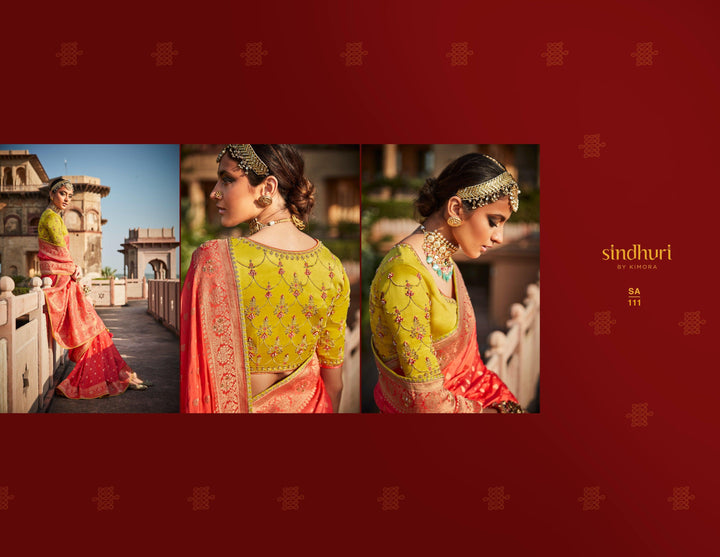 Bridal Wear Latest Silk Saree - Fashion Nation