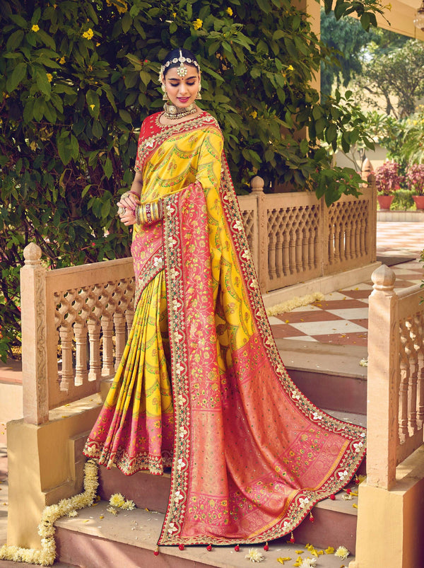 Wedding Special Patan Patola Silk Saree - Fashion Nation