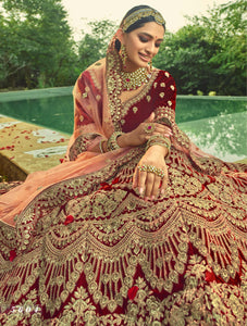 Wedding Wear Designer Ghagra Choli