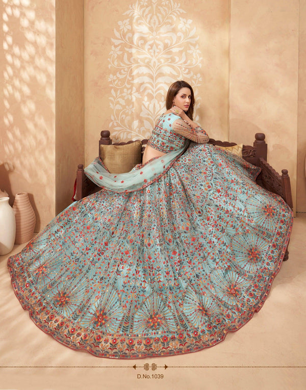 Engagement Wear Designer Lehenga Choli - Fashion Nation