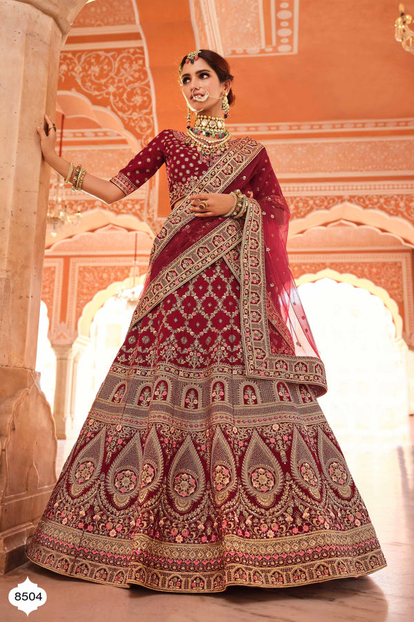 Reception Wear Traditional Lehenga Choli - Fashion Nation